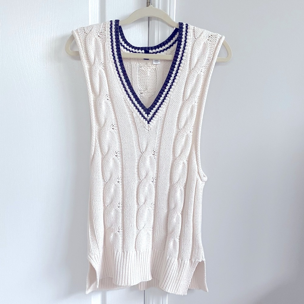 Urban Outfitters Varsity Sweater Vest